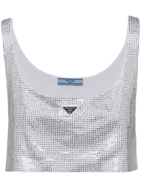 crystal prada top|Prada crystal.